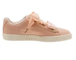 Puma Basket Heart Soft Cream Tan 369645-01 - Image 2